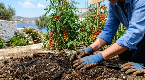 Πώς να φυτέψετε ντομάτες: Μια χούφτα κομπόστ που αλλάζει τα πάντα στον κήπο σας